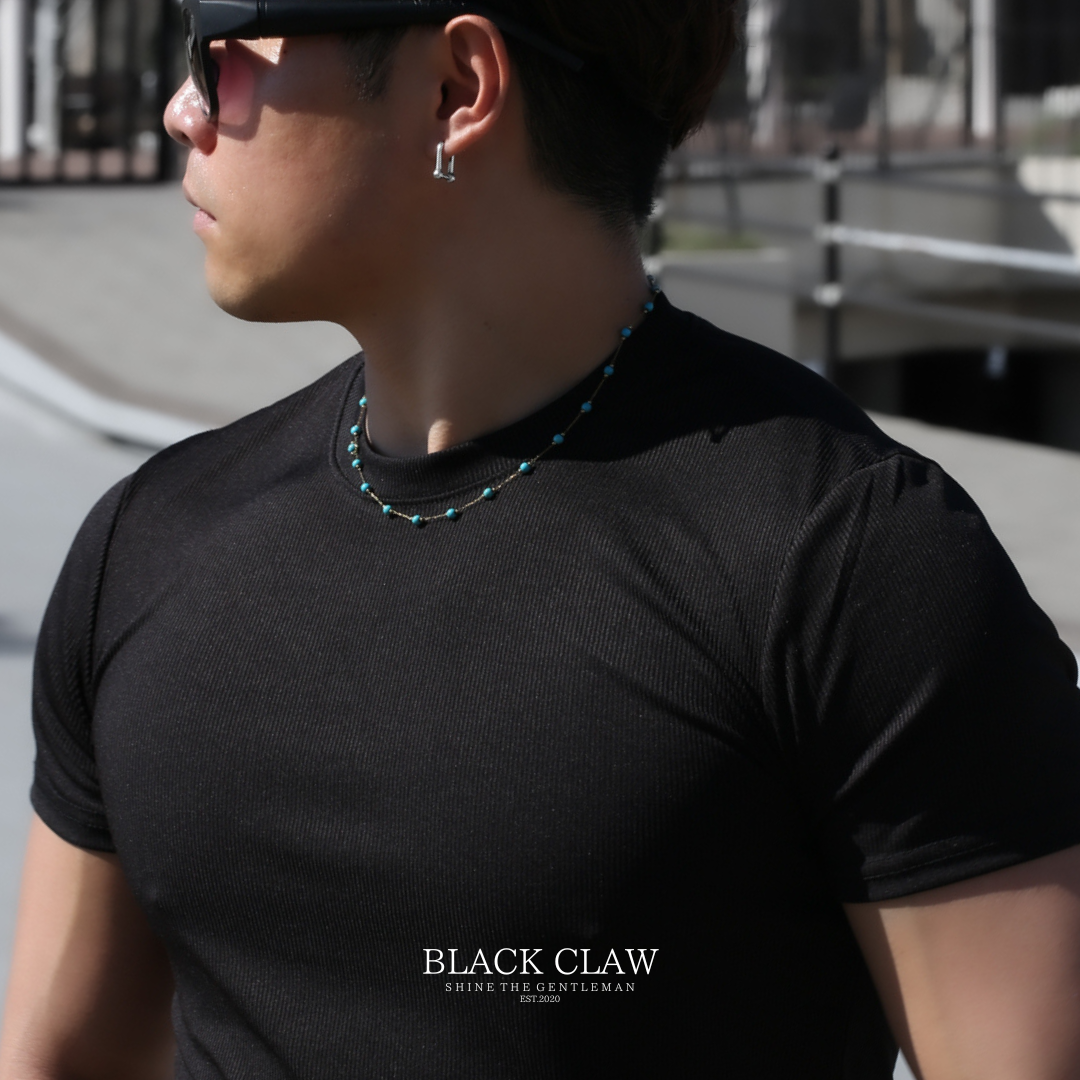 Turquoise Accent Necklace　【Turquoise Blue】
