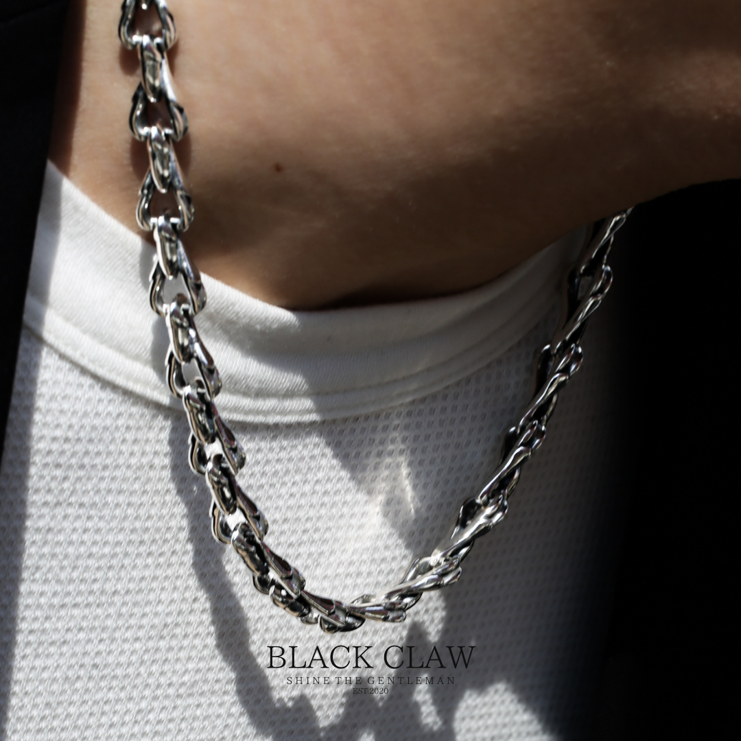 s925 BLACK CLAW Necklace