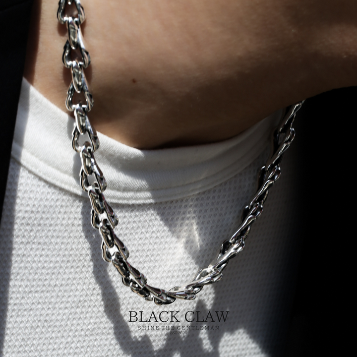 s925 BLACK CLAW Necklace