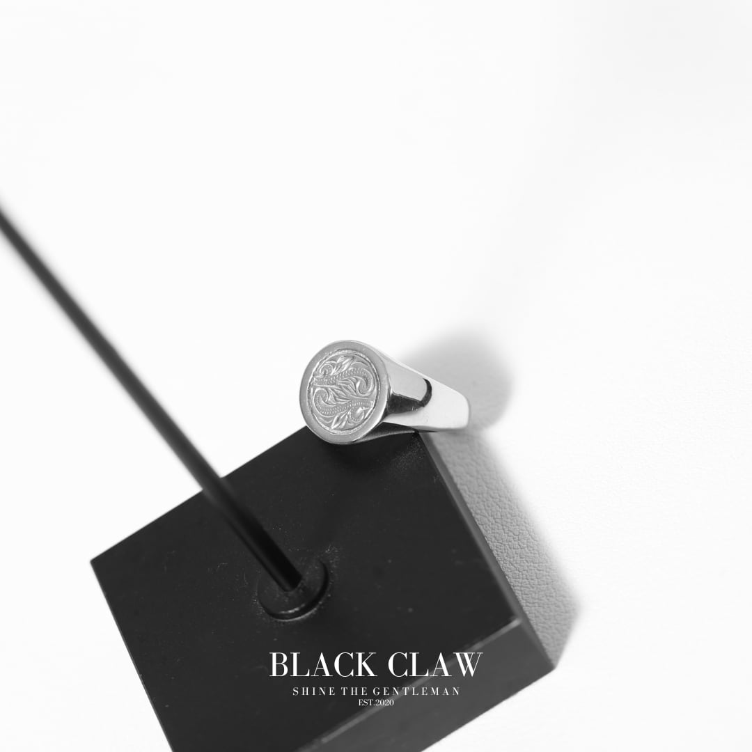 Hawaiian Signet Coin Ring 【SILVER】