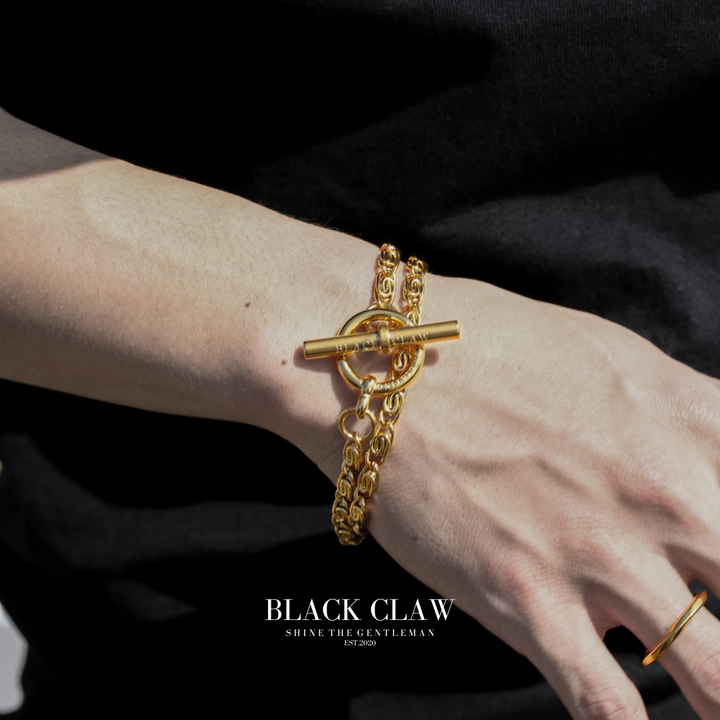 【B&C】Choker＆Bracelet【GOLD】