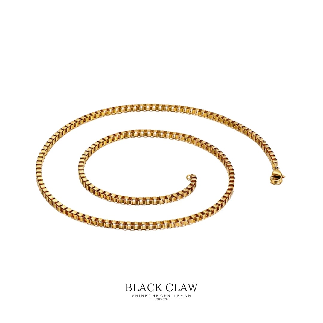 316L Skin Necklace【GOLD】