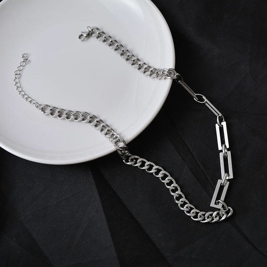 316L 2 pattern Chain Necklace
