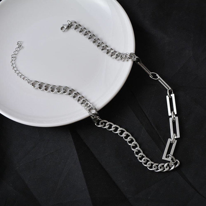 316L 2 pattern Chain Necklace