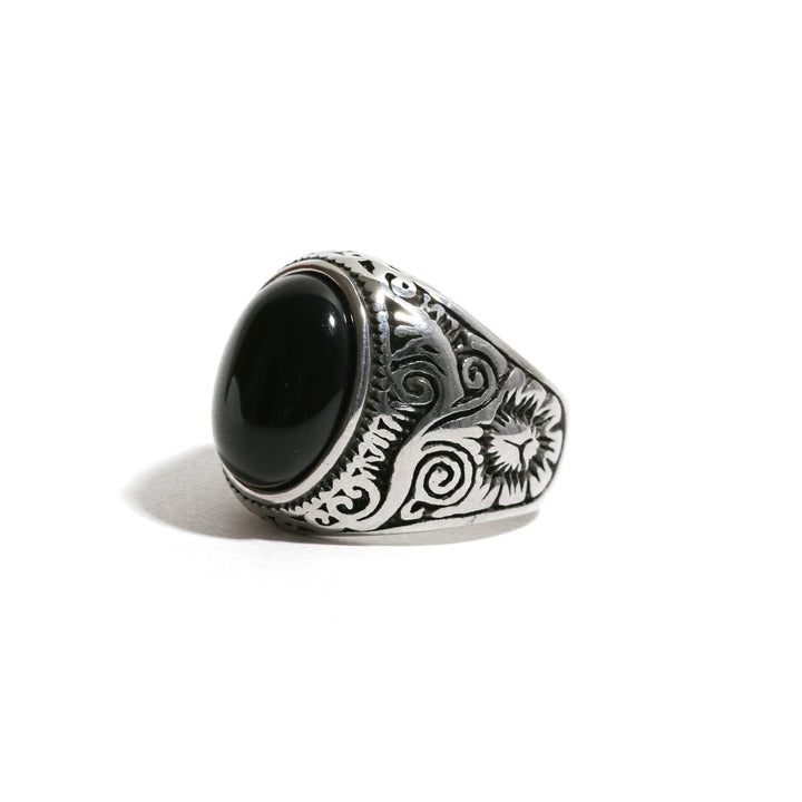 316L Turquoise Onyx Ring