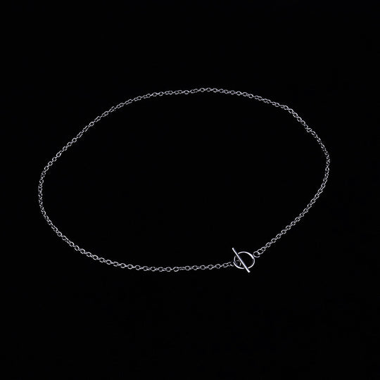 316L simple mantel Chain Necklace