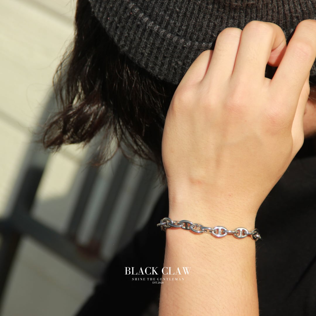 Anchor Chain Bracelet【SILVER】