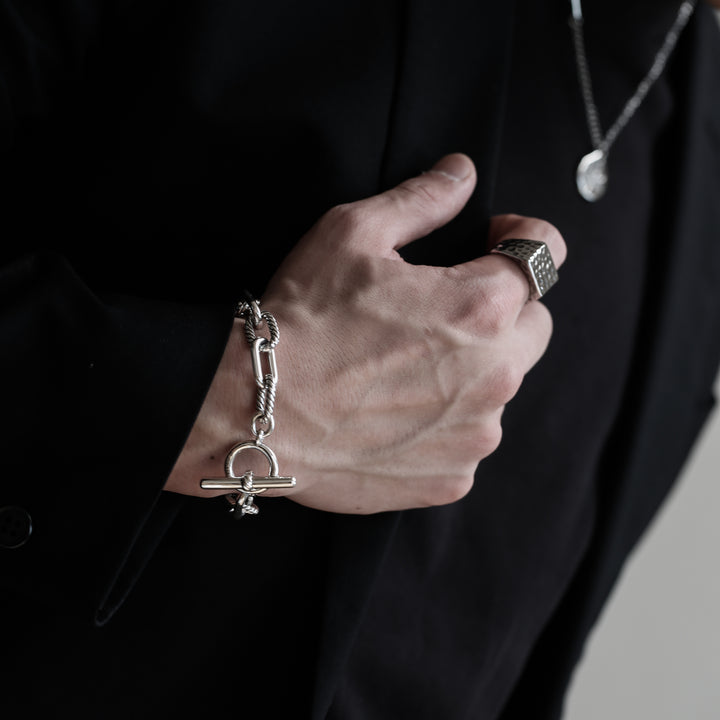 S925 Mantel Rope Bracelet【B&C】