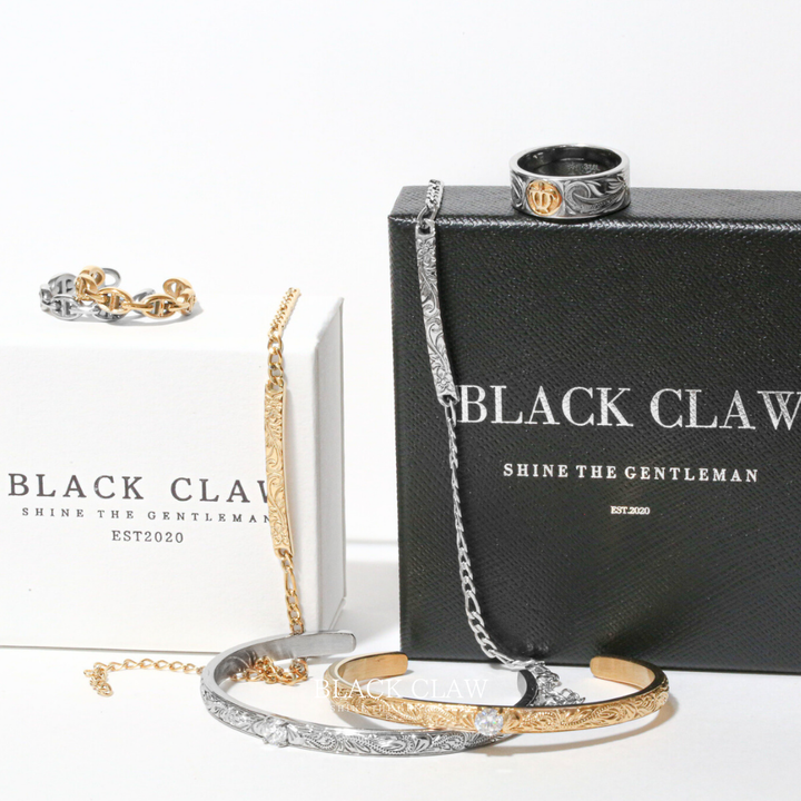【Engraved Hawaiian Bar Bracelet】 【SILVER】