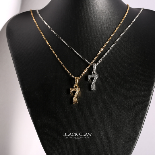 316L Hawaiian Number Necklace