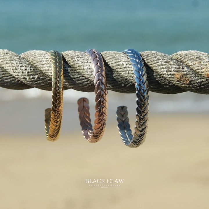 316L Braid Bangle
