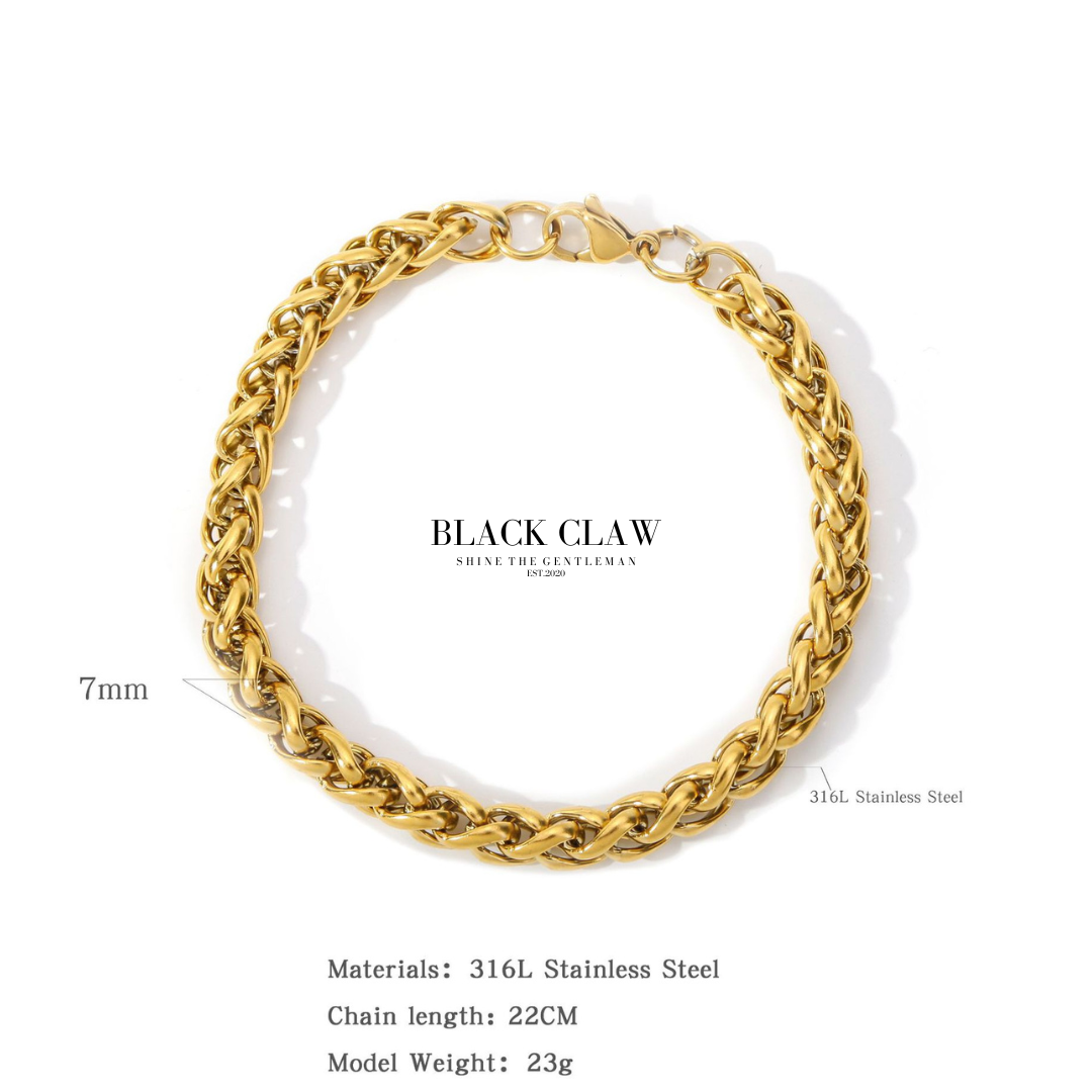 Street Chain Bracelet【GOLD】