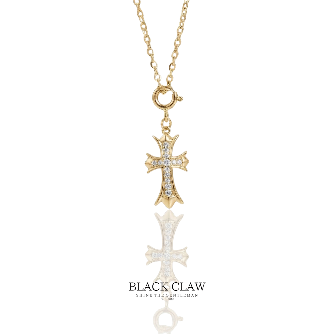 S925 Zirconia Cross necklace