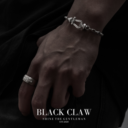 316L Zirconia Cross Ring【SILVER】