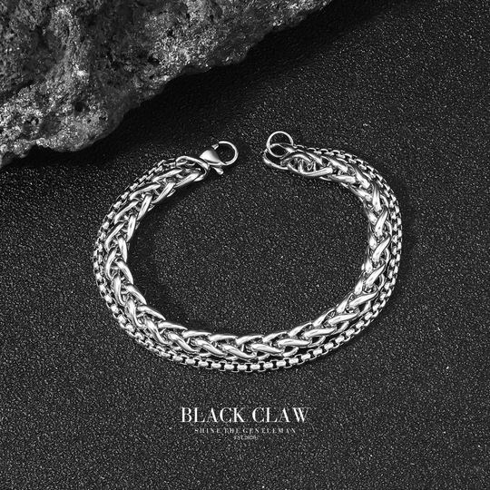2 Types Double Chain Bracelet 【B&C】