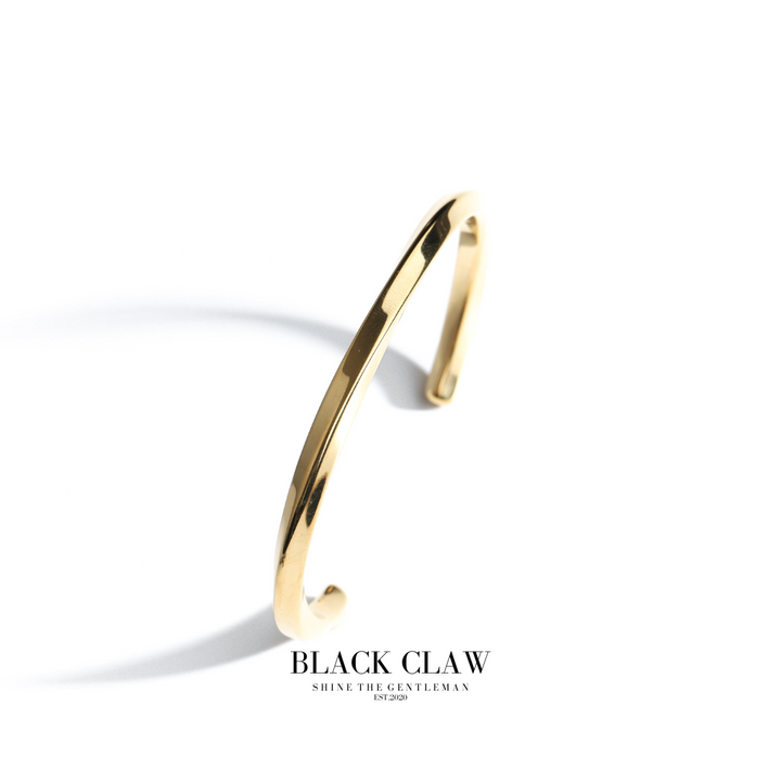 316L Surgical Stainless Bangle -GOLD