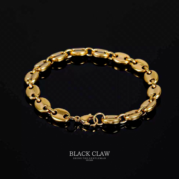 Curves Chain  Bracelet 【GOLD】