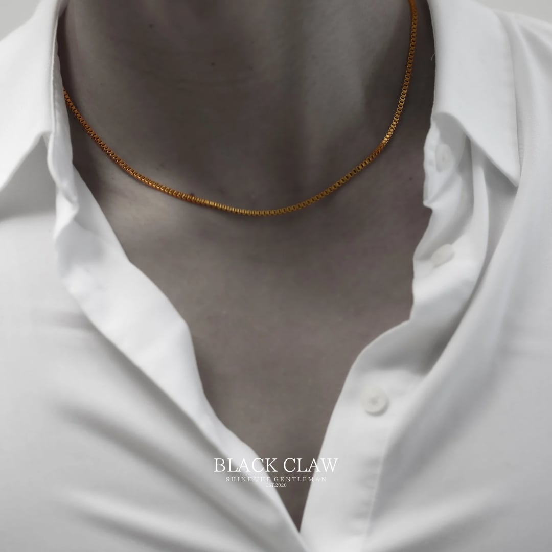 316L Skin Necklace【GOLD】