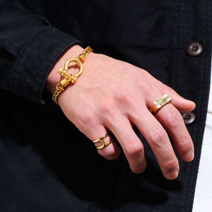 Horseshoe Bracelet【GOLD】