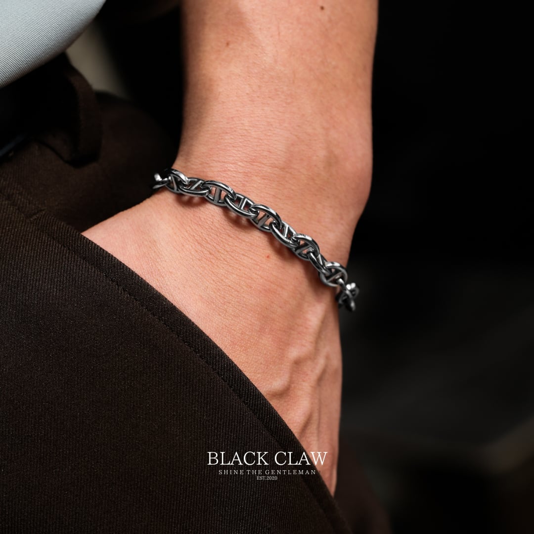 Anchor Chain Bracelet【SILVER】