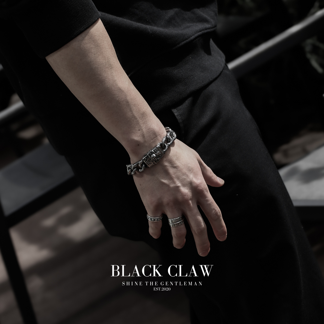 S925 Stars Ring 【B&C】