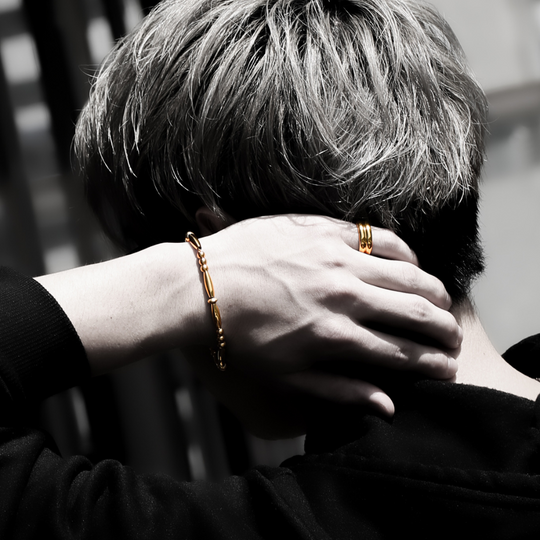 Navajo Beaded Bracelet B&C 【GOLD】