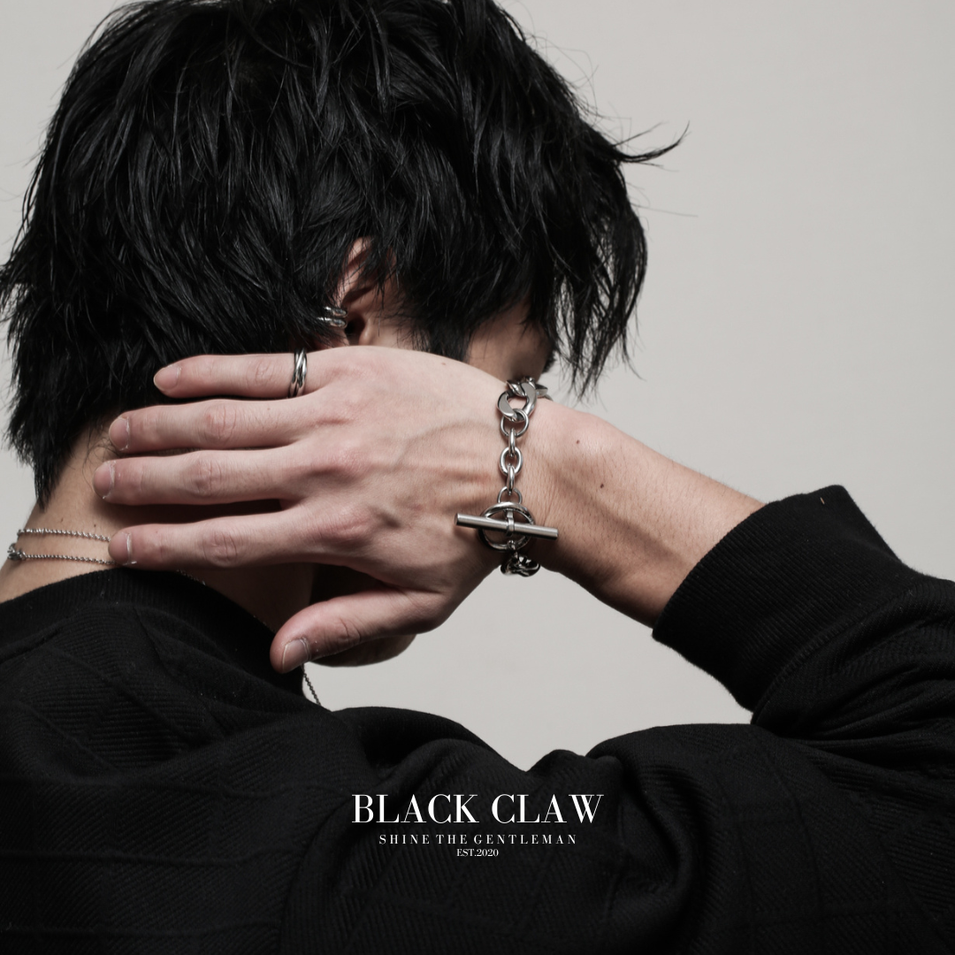 316L PlateChain Bracelet 【B&C】