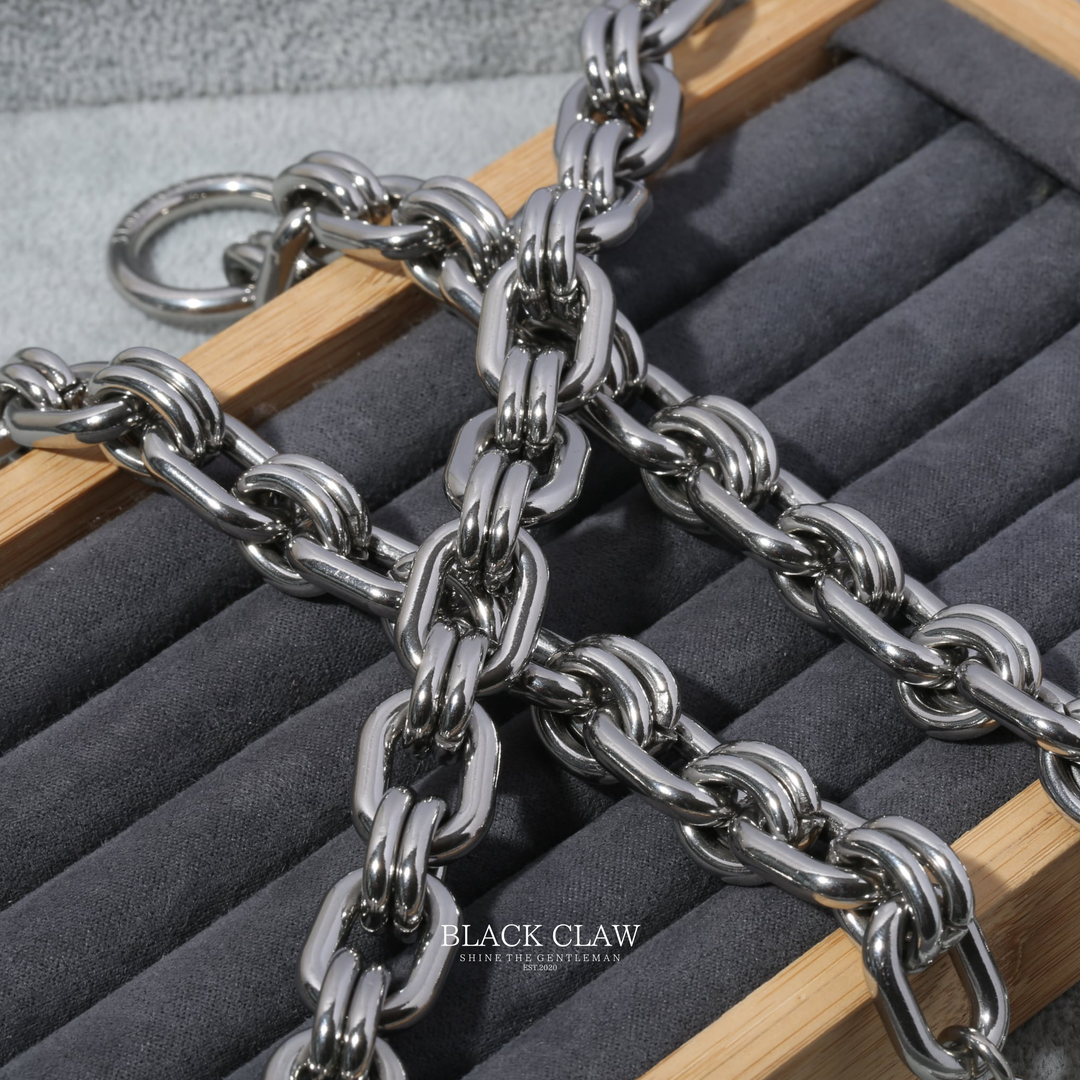 316L Chain Bracelet 【BLACK CLAW】
