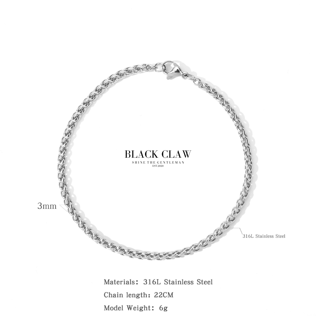 Street Chain Bracelet【SILVER】
