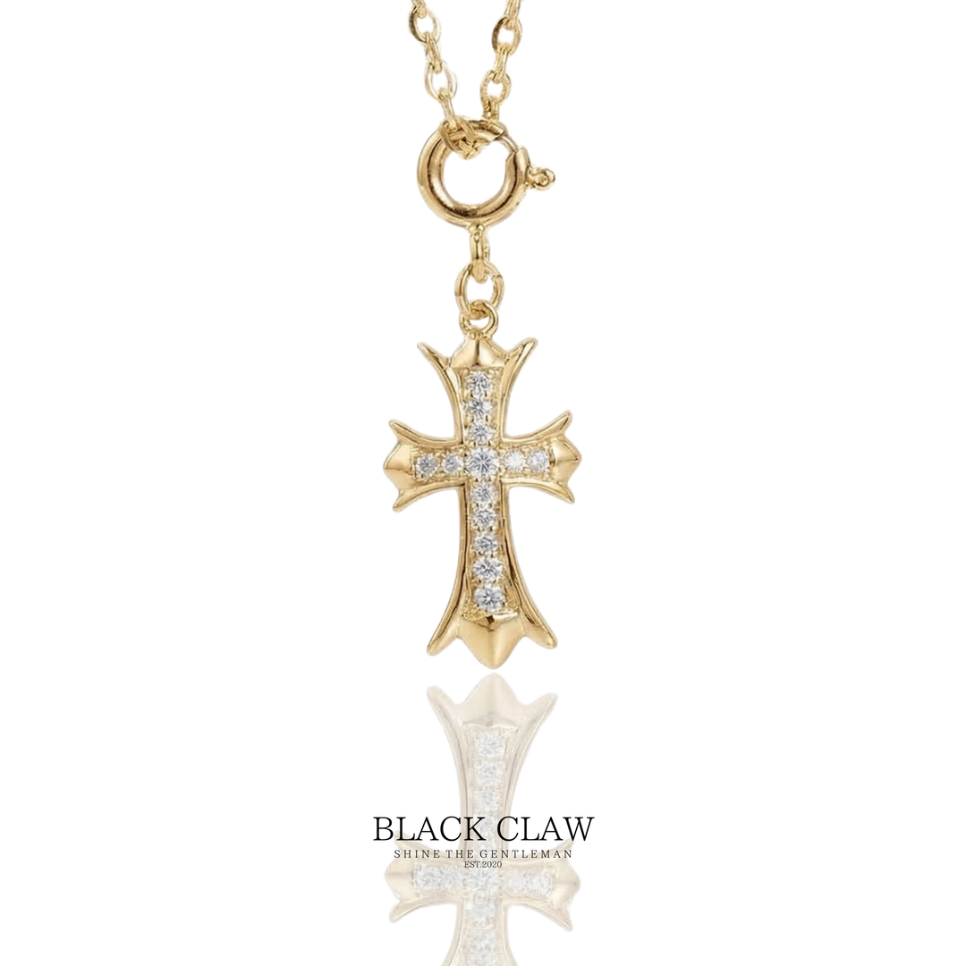 S925 Zirconia Cross necklace