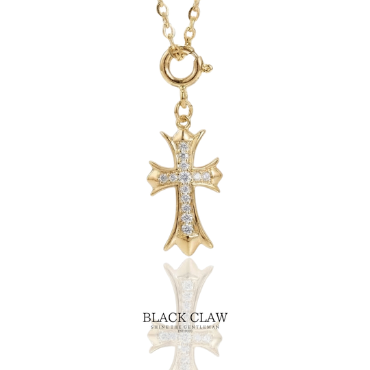 S925 Zirconia Cross necklace
