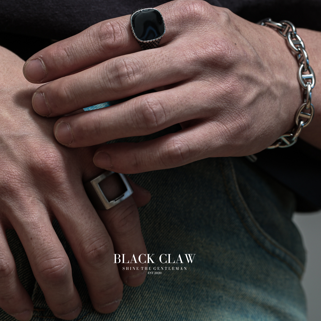 Classic Onyx Ring【B&C】