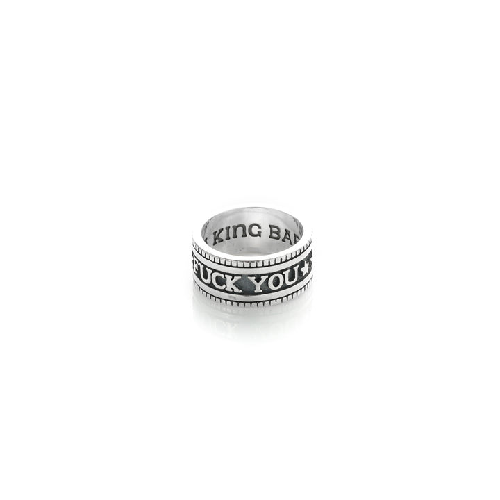 S925 FUCK YOU STAR RING