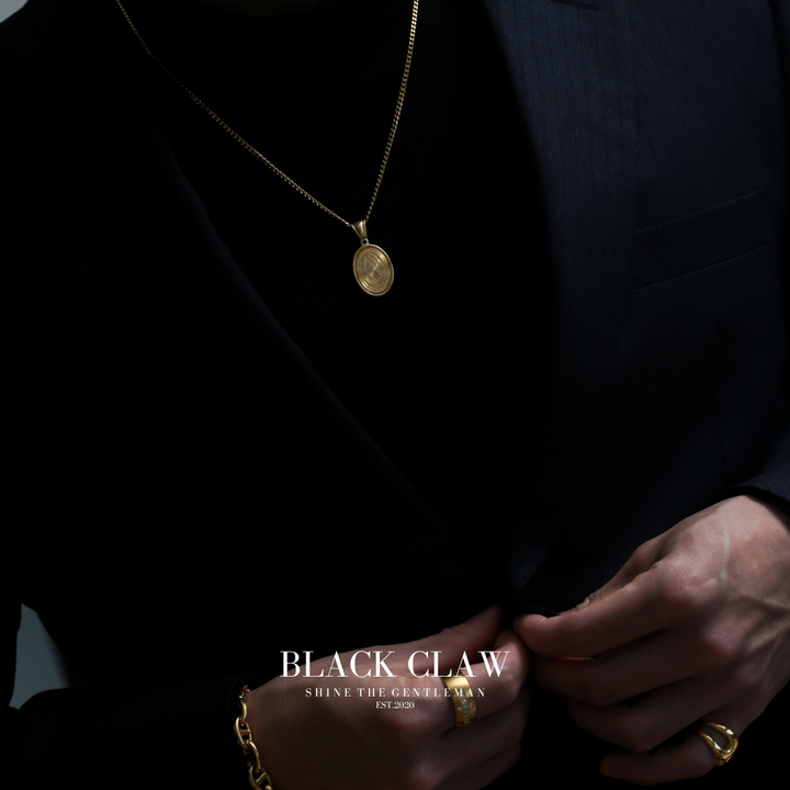 316L Maria Coin Necklace【GOLD】