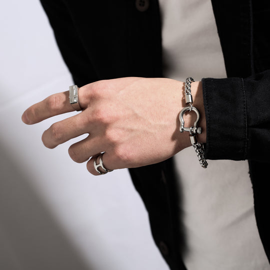 Horseshoe  Bracelet 【SILVER】