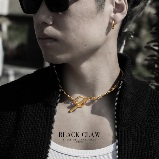 【B&C】Choker＆Bracelet【GOLD】
