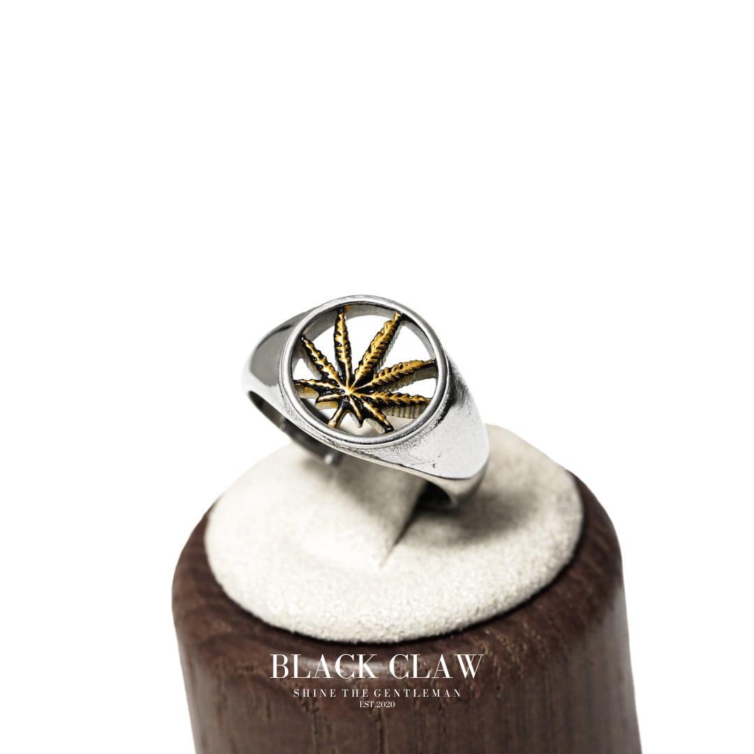Shinto paper offerings Ring【Gold】＃2