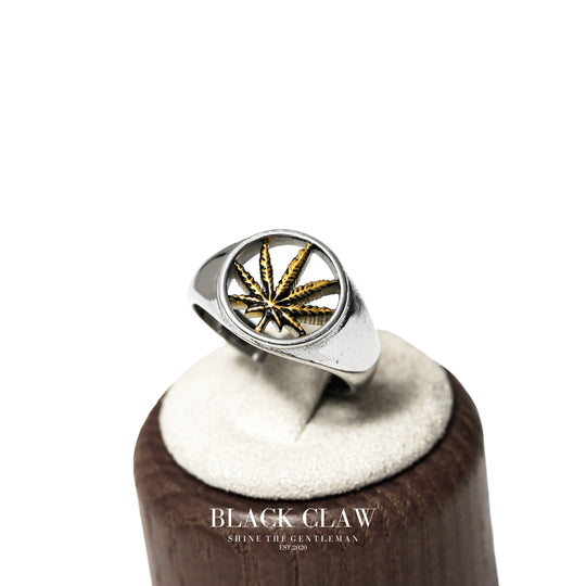 Shinto paper offerings Ring【Gold】＃2