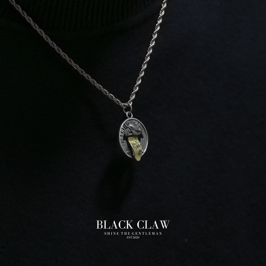 S925 Smile Coin  Necklace 【B&C】