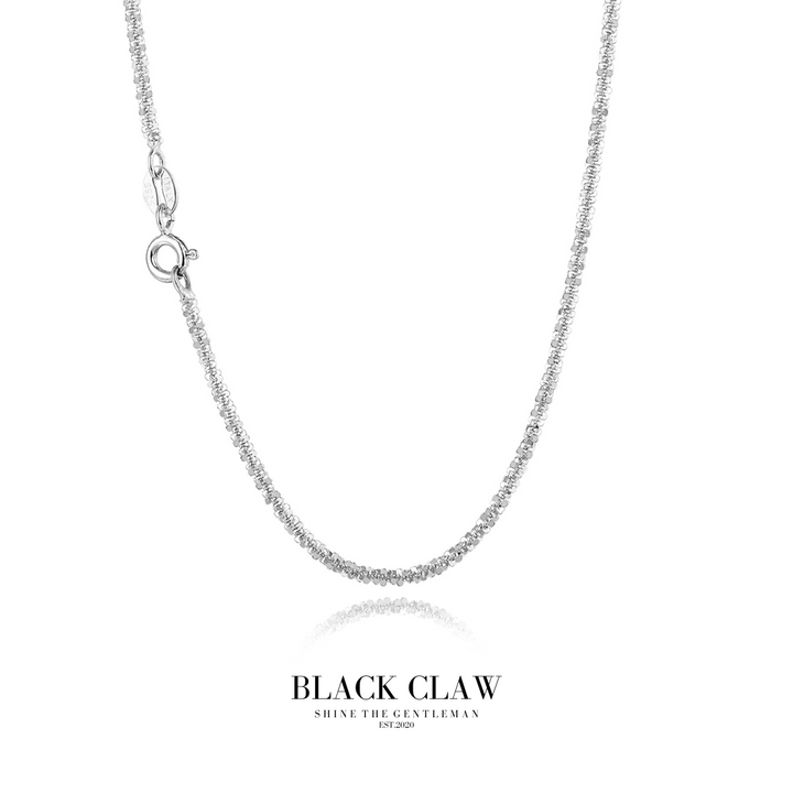 S925 Popcorn Necklace 【B&C】