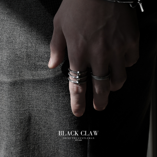 Triple bone Ring【B&C】