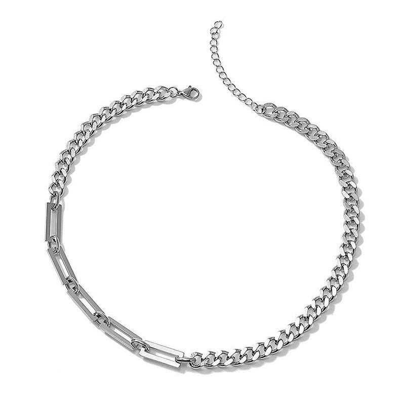 316L 2 pattern Chain Necklace