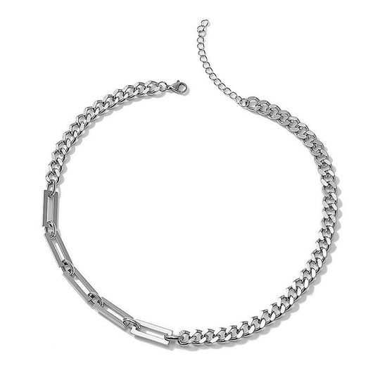 316L 2 pattern Chain Necklace