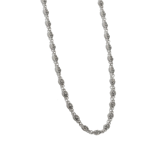 S925 Chain Cross Necklace / B&C