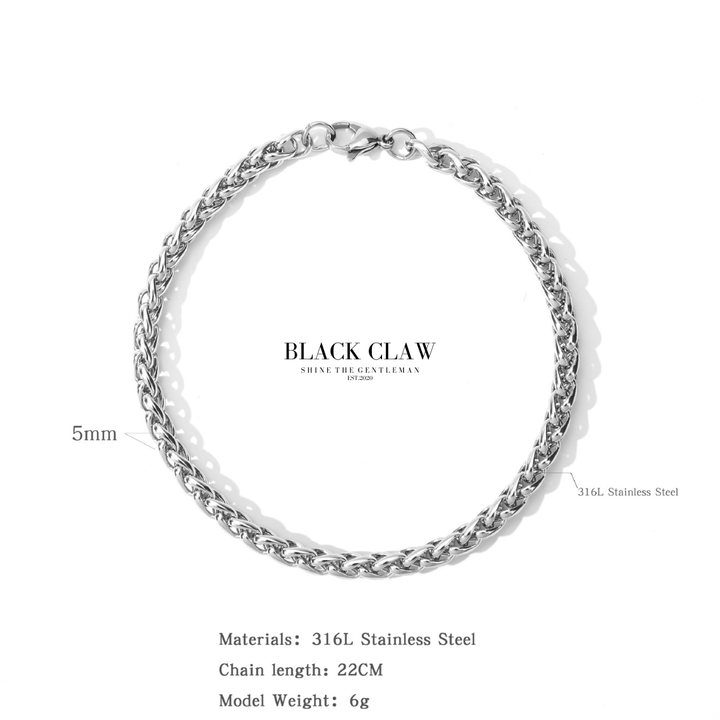 Street Chain Bracelet【SILVER】