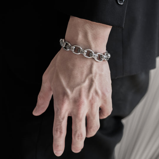 316L R?tro Chain Bracelet 【B&C】