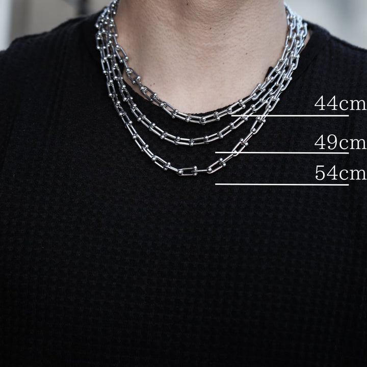 316L U Chain  Necklace 【B&C】