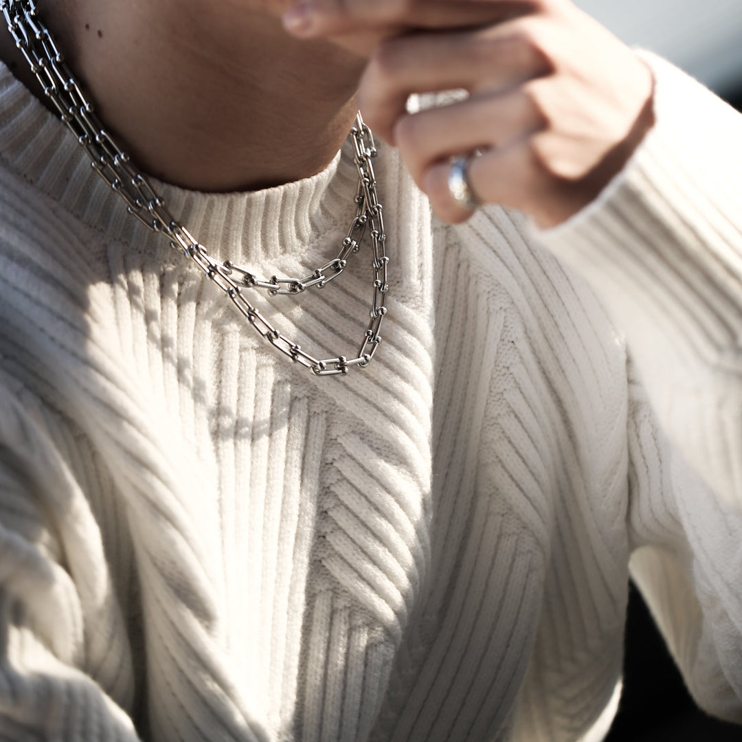 316L U Chain  Necklace 【B&C】
