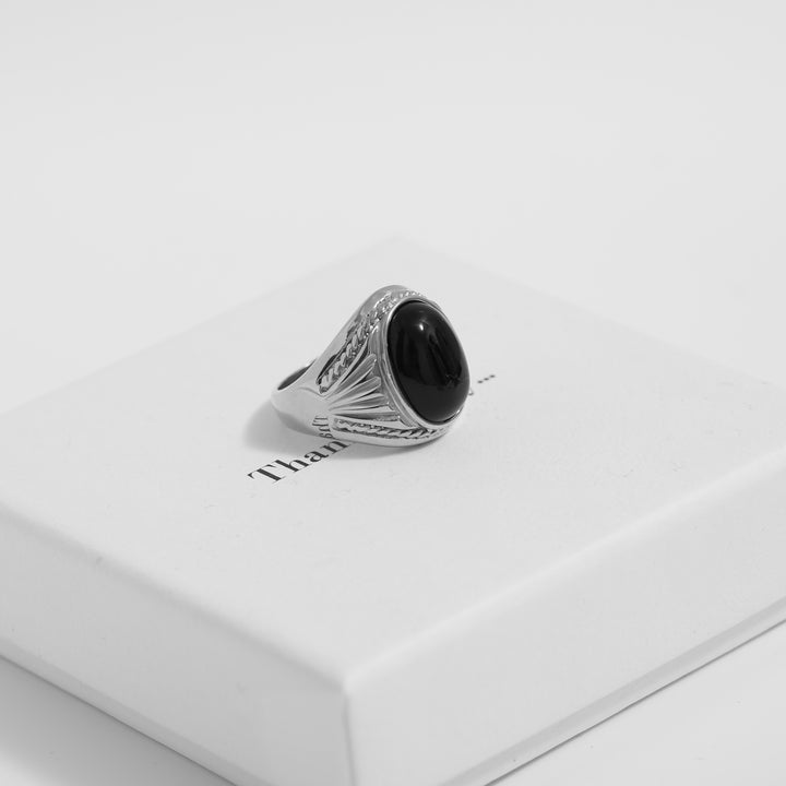 Turquoise Onyx Ring【SILVER】