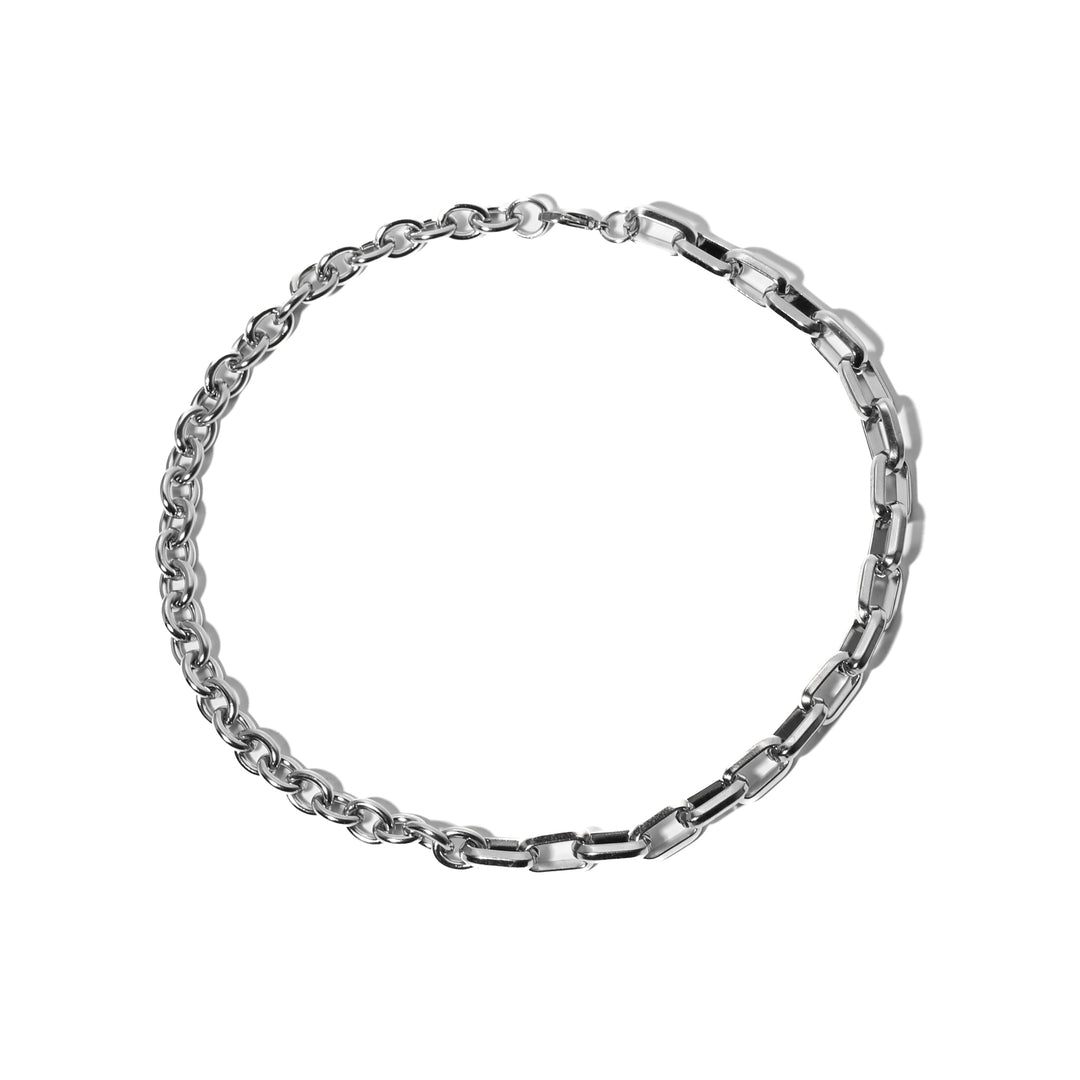 2Types of Chains Necklace B&C